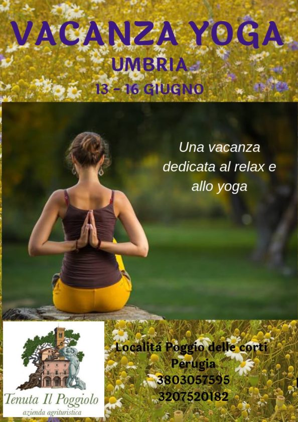 Vacanza Yoga 13 – 16 Giugno